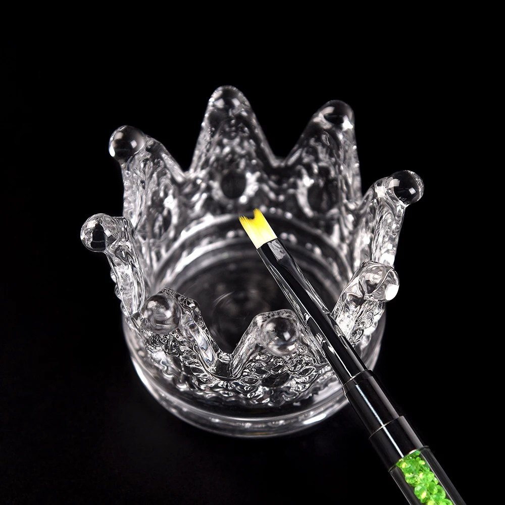 KADS Crown Акриловый стакан для ногтей прозрачный акриловый порошок Жидкость