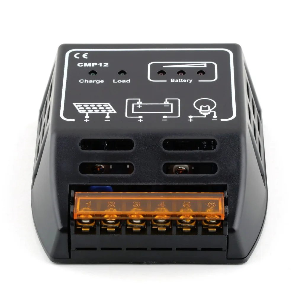 10A 12 V/24 V Панели солнечные контроллер заряда Батарея регулятор надежную защиту