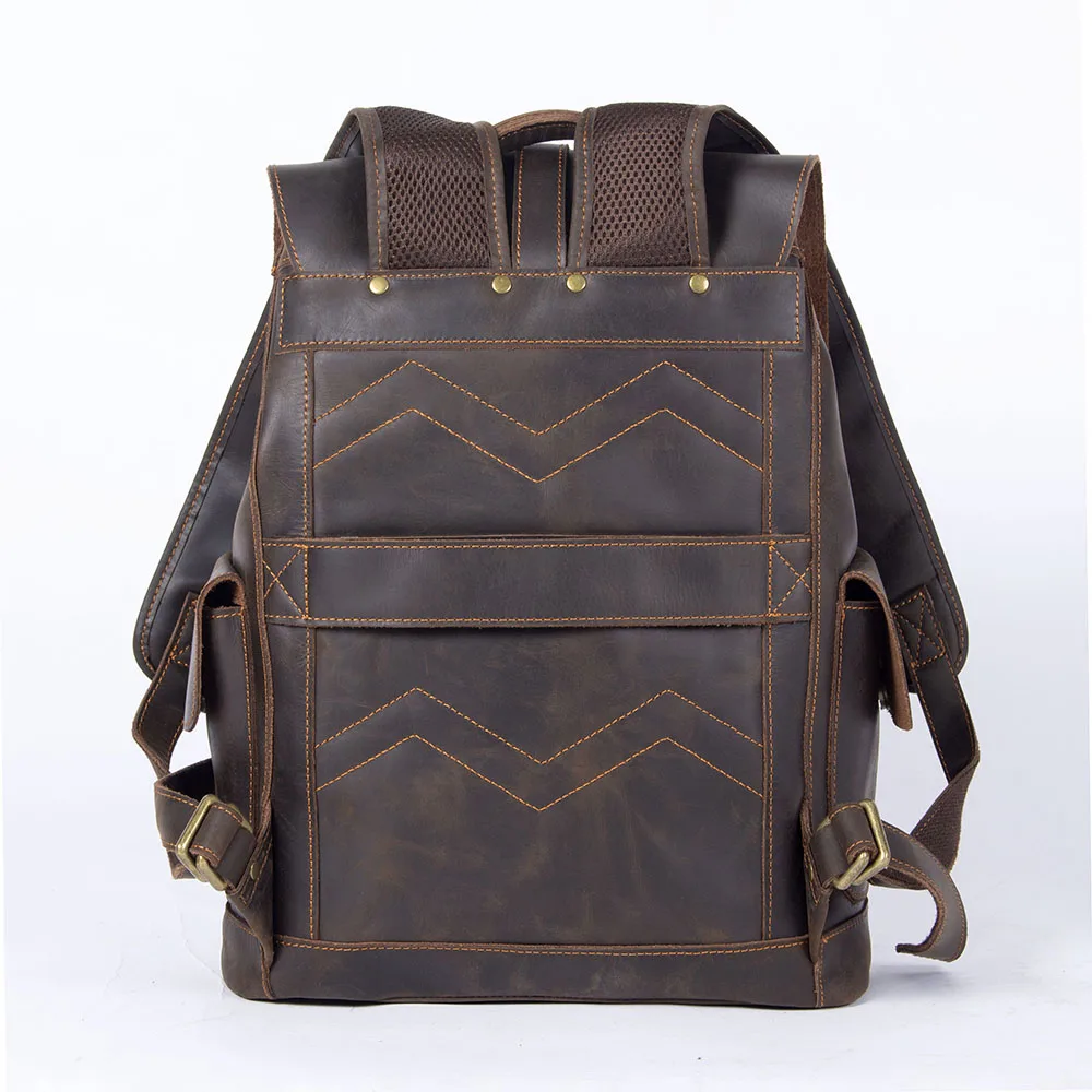 Mens Leather Backpacks Travel