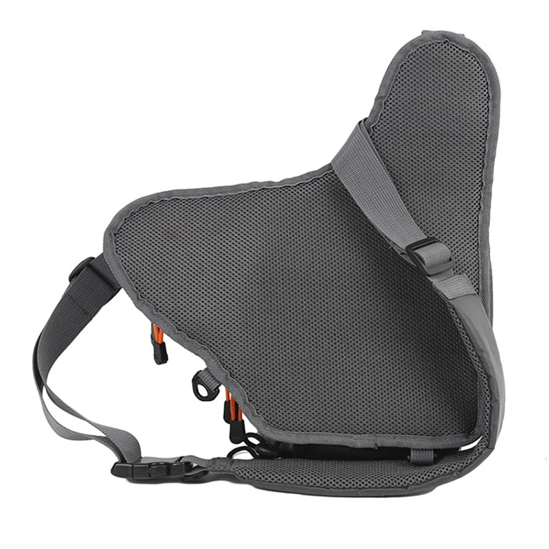 

Splash Water Resistant Fishing Bag Multi Function Waist Bag Pack Sling Bag