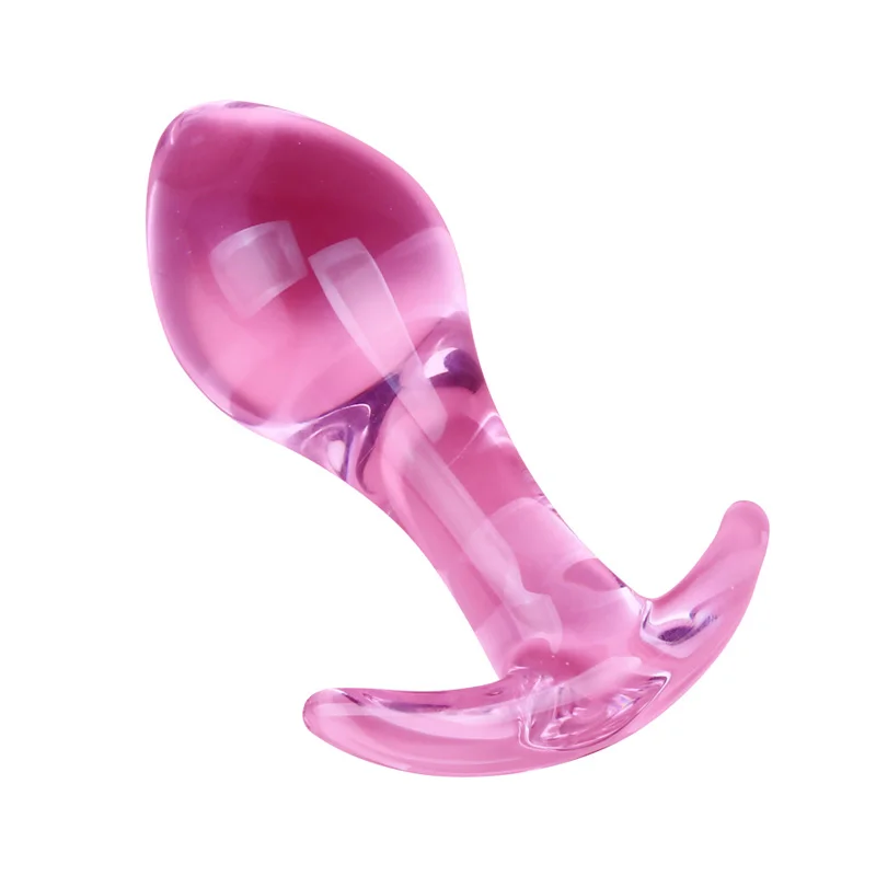 Секс-игрушка Анальная пробка волшебное Хрустальное стекло имитация флирта товары для взрослых для мужчин и женщин все - Цвет: M  Anchor