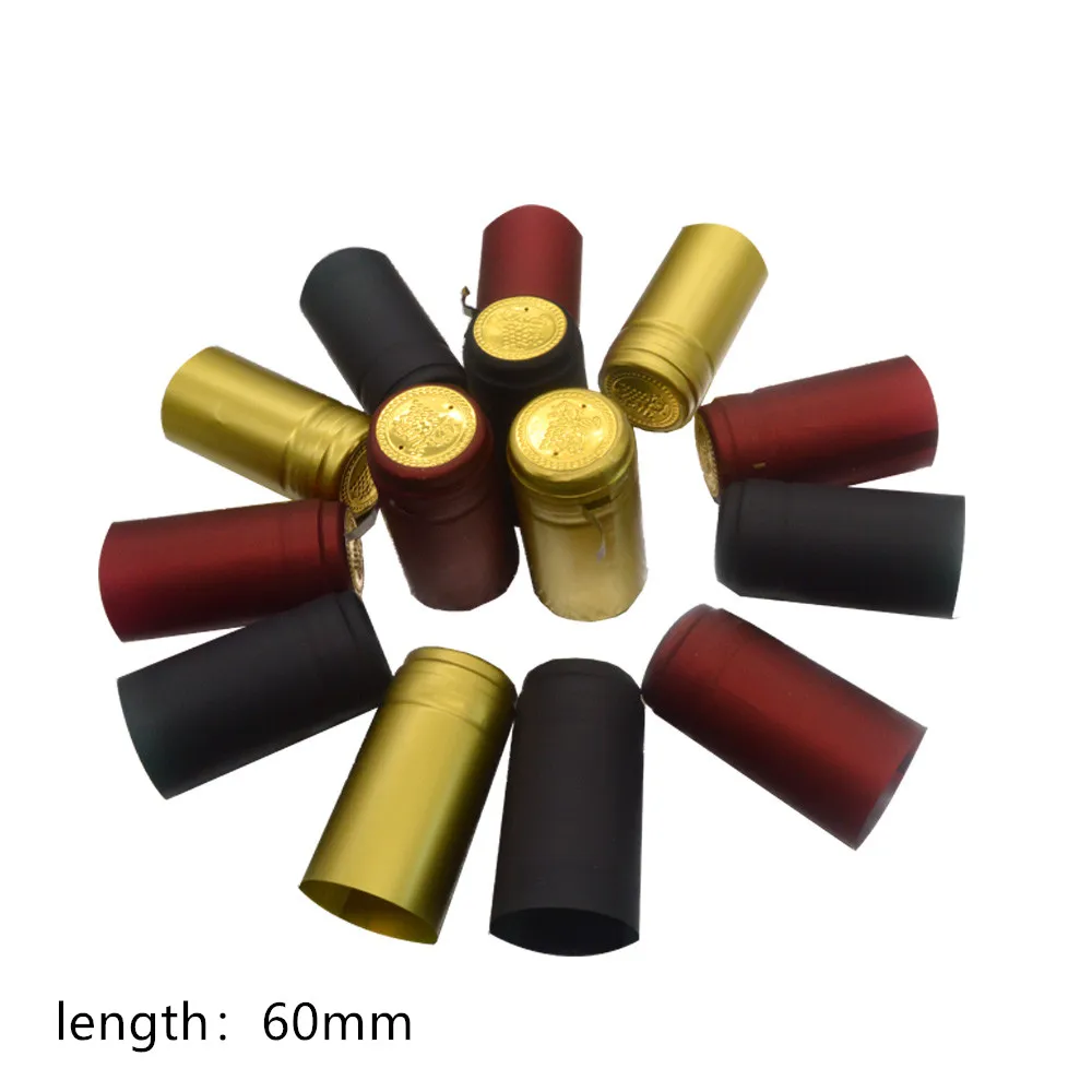 Pvc Heat Shrink Cap High Quality Home Brewing Wine Bottle Cover Seal Bar DIY Accessories with tear line | Дом и сад