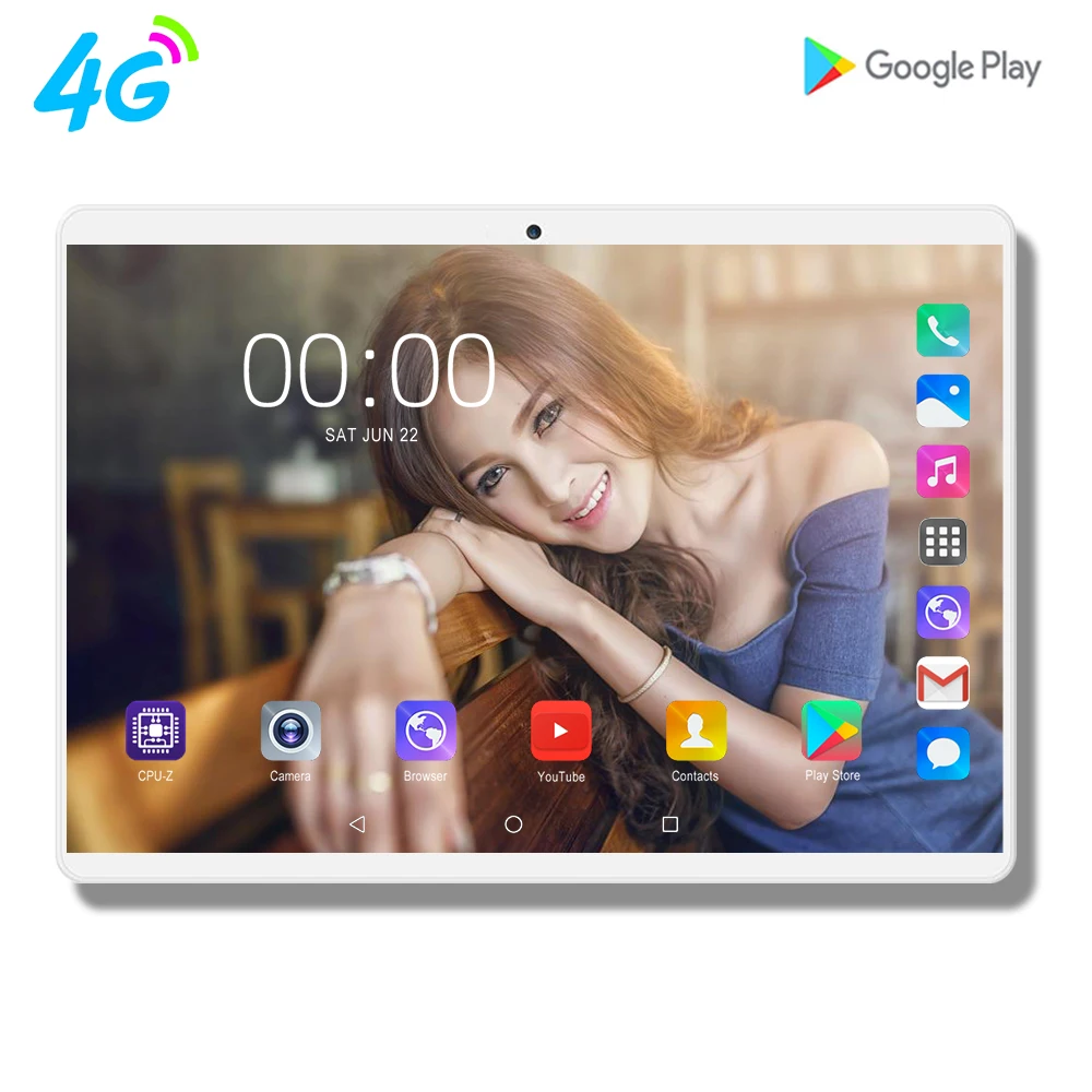  2020 CIGE 1920X1200 Tablet 10 Android 9.0 Octa Core 8G+128GB ROM Tablet PC 10.1 inch sim Google GPS