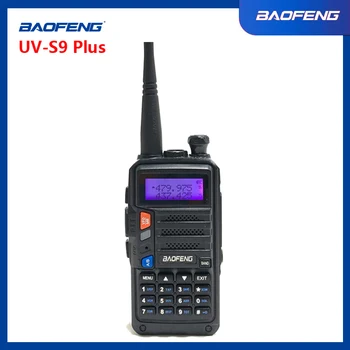 

BaoFeng UV-S9 Plus Walkie Talkie 10W Battery VHF UHF Dual Band USB Charge Portable CB Ham Radio Transceiver Hunting Transmitter