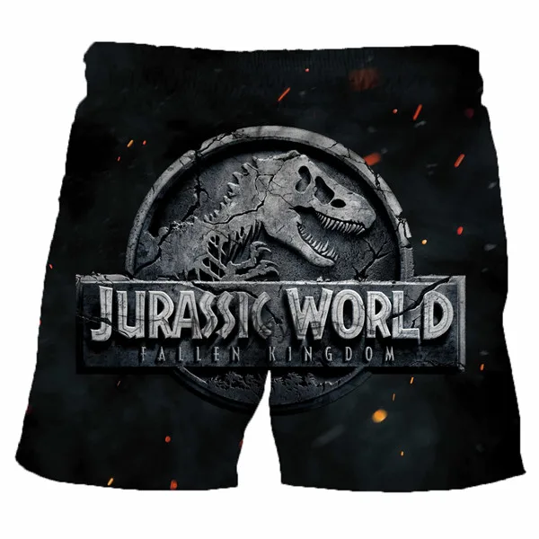 3D Jurassic park zeit druck sommer mode хип-хоп тренд herren kleidung/frauenstraшорты Последние Harajuku шорты