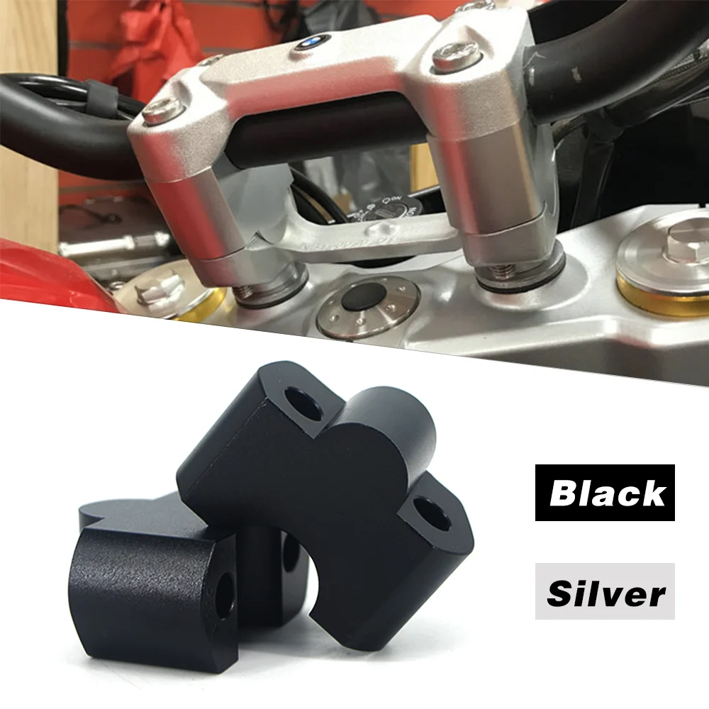 

For BMW G310GS G310R G310 G 310 GS R 2017-2020 Motorcycle Handlebar Handle Bar Riser Heighten Extend Mount Clamp Adapter CNC