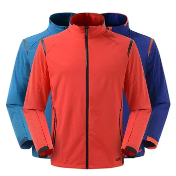 

Men's Hiking Jackets Windproof Outdoor Quick Dry Jackets Men's Windbreakers Hiking Clothing Fishing Hunting Waterproof Jackets