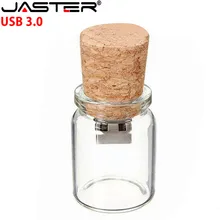 JASTER USB 3,0, новинка, плавающая бутылка, флешка, 4 ГБ, 8 ГБ, 16 ГБ, 32 ГБ, 64 ГБ, пожелание пробки для бутылок, usb флеш-накопитель, карта памяти, свадебный подарок
