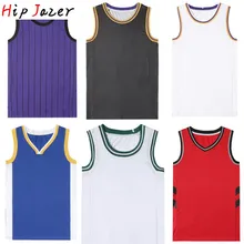 Печатная таможня любое имя и любое количество баскетбольная Футболка Мужская Уличная Хип-хоп трикотажная рубашка сшитая Спортивная футболка