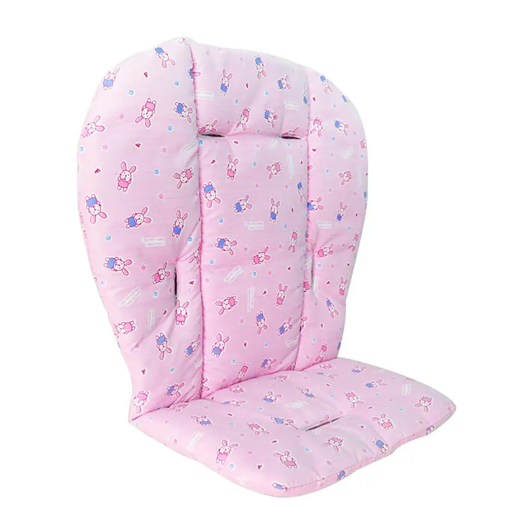 Хлопковые мягкие толстые сиденье для детской коляски Коляска Подушка для младенцев, симпатичные, в белый горошек, подушка для коляски
