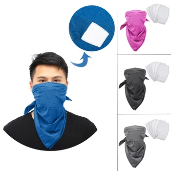 

Face Cover Outdoor Multifunctional Head Scarf Neck Cover Earloop mascaras With Safety Filter Dustproof Protective Toiletry Kits