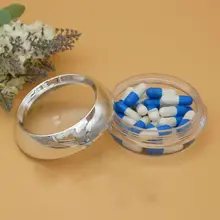 50g Acrylic Container Packing Cosmetics Refillable Bottles Empty Capsule Bottle