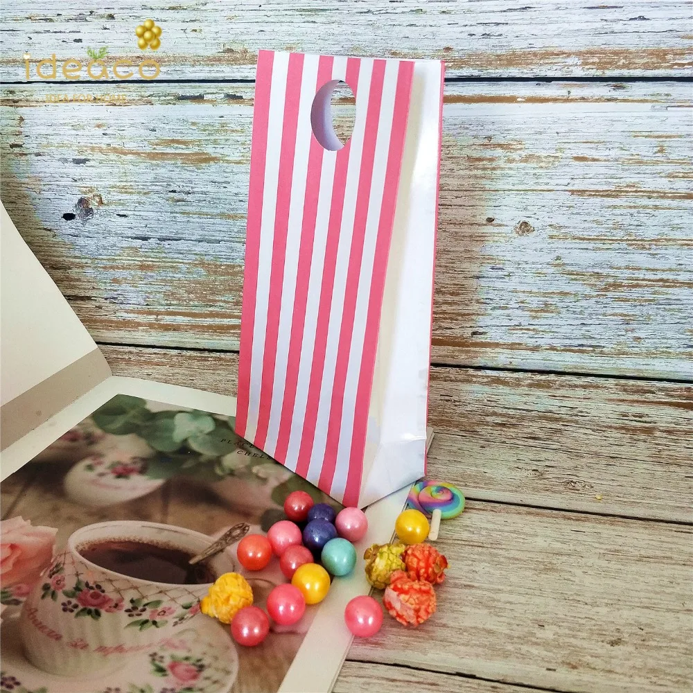 pink gift candy bags box wedding10