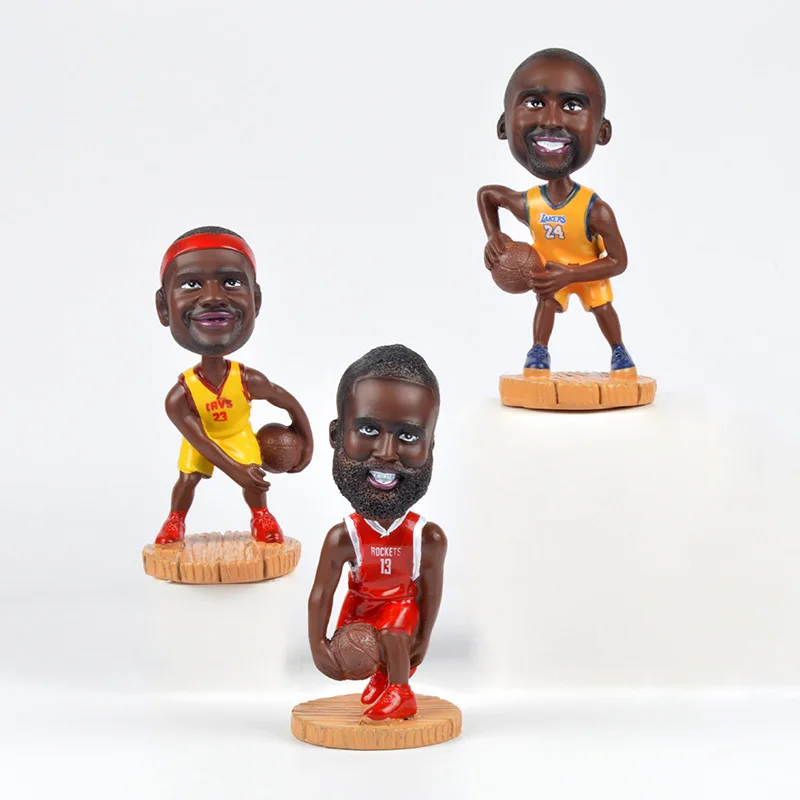 Коллекция взрывоопасной смолы Большой Экстра большой NBA баскетбольная звезда Kobe