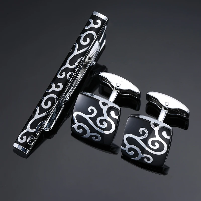 Tie Clips AS Superhero Cufflinks fashion jewelry boat anchor Saxophone men's Wedding Shirt badge pin gift