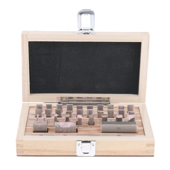 

1.005-50mm Block Gauge 32Pcs/Set 0 Grade Inpsection Block Gauge Set Measurement Caliper Tool Set