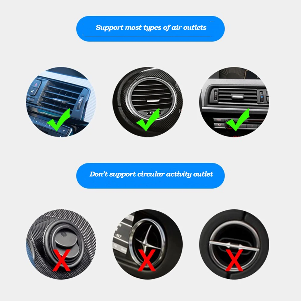 11Infrared Induction Qi Wireless Charger Car 10W Fast Charging Holder 