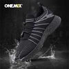 ONEMIX Waterproof Running Shoes for Men Summer Breathable Mesh Unisex Sneakers For Outdoor Slip-on Male Walking Trekking Shoes ► Photo 3/6