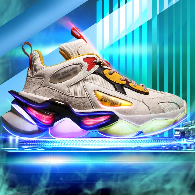 Кроссовки мужские спортивные на шнуровке дышащие Нескользящие удобные