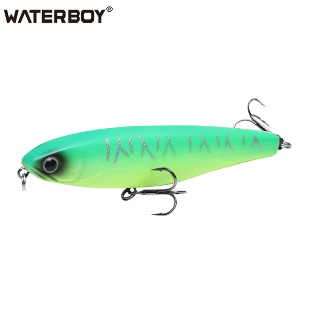 WATERBOY 8.5cm 9.5cm Pencil Fishing Bait Hard Artificial Lure StickBait 30 Colors New Arrive Fish Lure Factory Wobbler Pesca Color 24