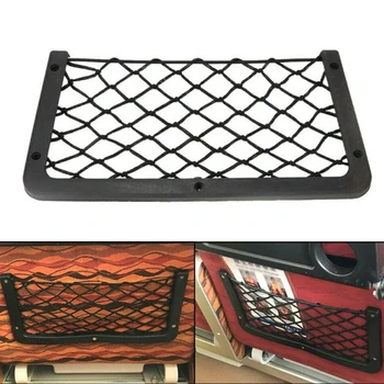 

Car Elastic Storage Net Caravan Camper Vehicle Interior Organize Tidy Goods Storage Mesh