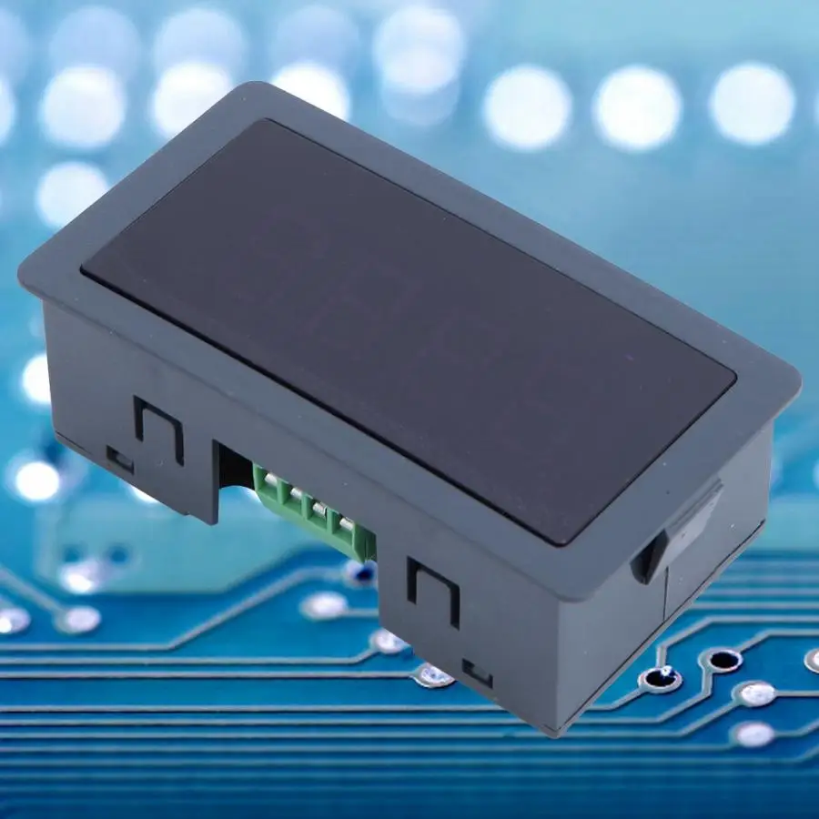 Medidor de puerto serie RS485 0.56 en la pantalla LED de 4 dígitos Medidor de comunicación 