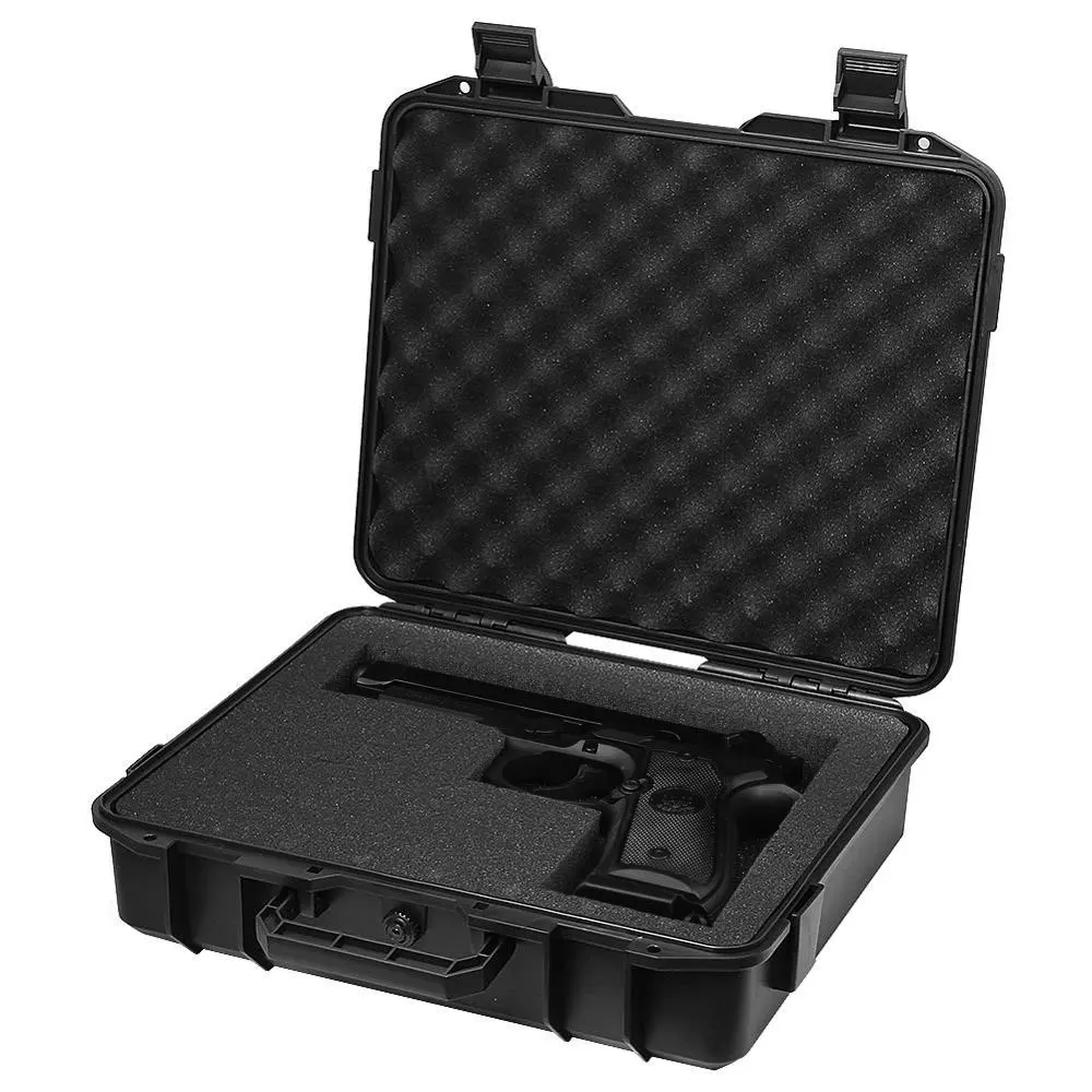 Tactical Handgun Box Abs Plastic Case Airsoft Accessories Organizers