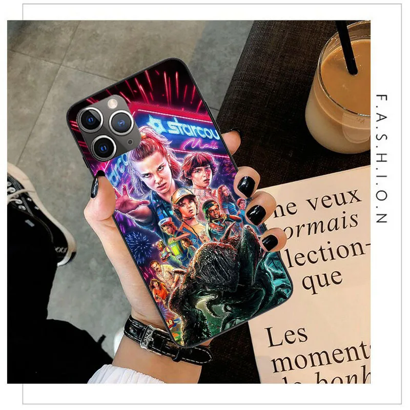 Чехол для телефона Stranger Things Сезон 3 для iPhone 11 XS 5S SE 6S 7 8Plus XR MAX 11Pro MAX мягкая задняя крышка из ТПУ
