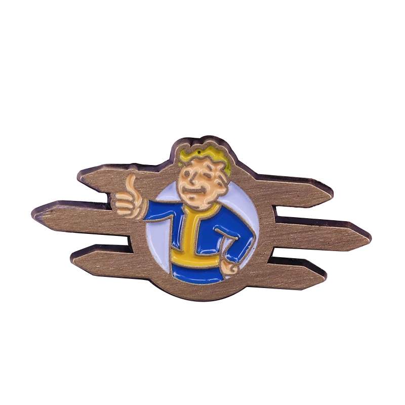 Fallout Equestria стабильная технология логотип значок хранилище мальчик геймер Ретро коллекция