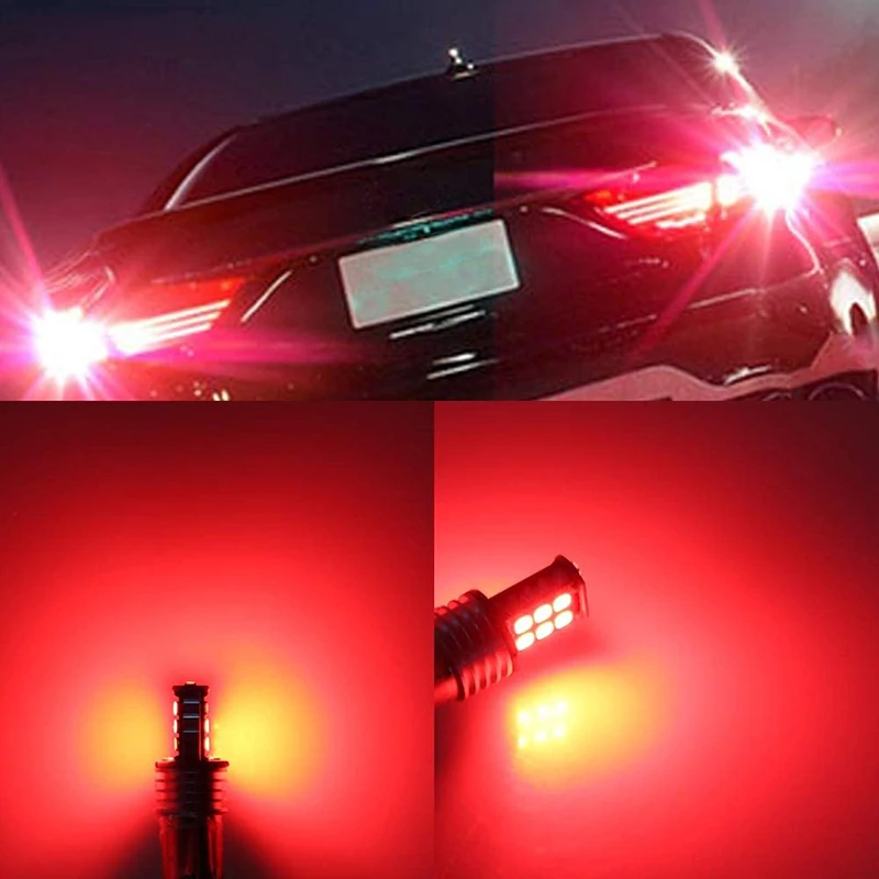 Светодиодный фонарь высокой мощности 2 шт. 1157 12 В 2835 SMD BAY15D 15 P21/5 Вт светодиодный