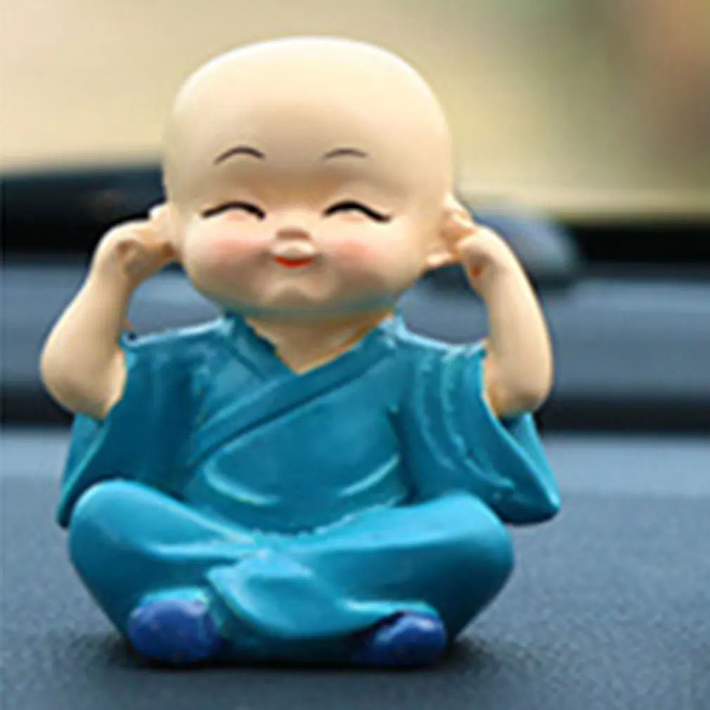 4 шт. милый KungFu монах автомобильный интерьерный дисплей украшение автомобиля