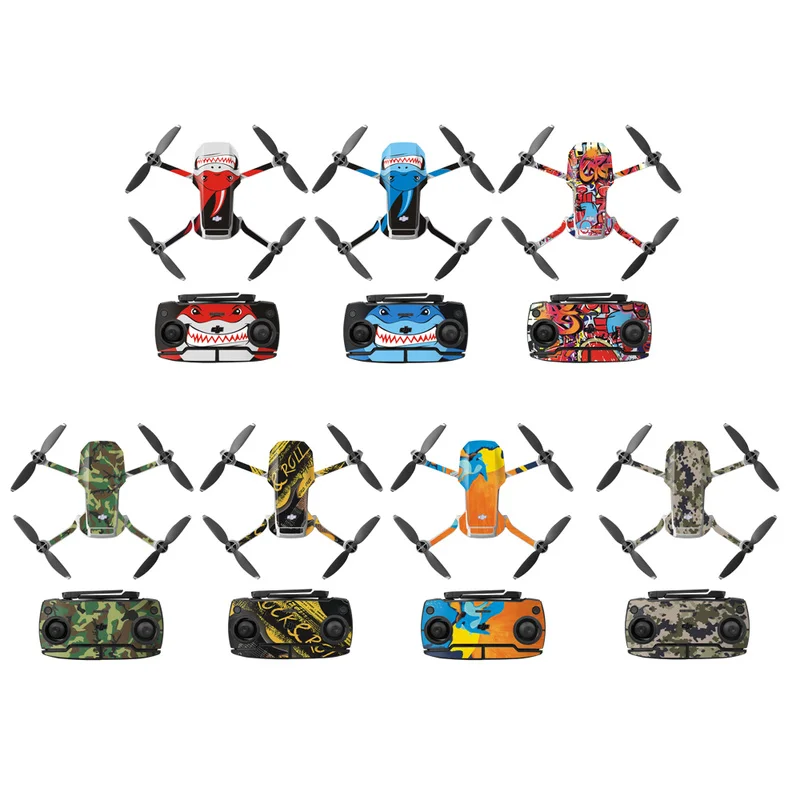 DJI Mavic mini skins pegatinas skin taparé lámina protectora sticker FC camo
