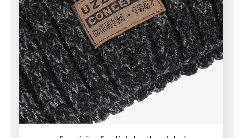 2021 New Knitted Hat Unisex Winter Hat Outdoor Warm Soft Women's Hat  Men's Hat Casual fashion Women's Hat Beanie High Quality