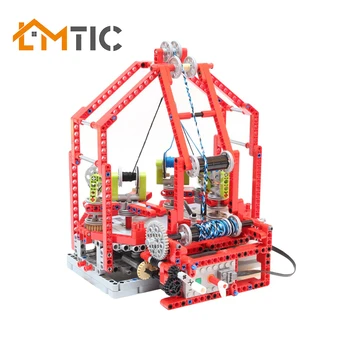 

MOC Slide Blocks Compatible Lepining Fast Braiding Machine City Roof Particle Building Blocks Castle Brick Toys For Child
