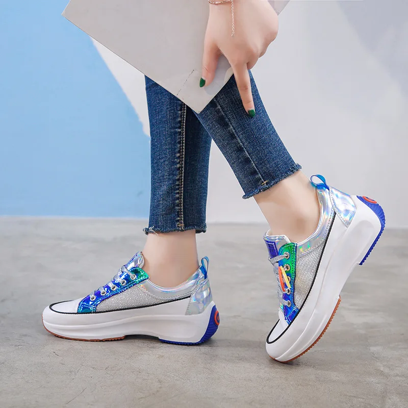 

White Shoes Children 2019 Trendy Shoes Shoes Summer Online Celebrity Versatile Harajuku Western Style Mesh Breathable Elevator M