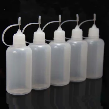 

Hot 1PCS 20ml Empty Dropper Plastic Bottles Needle Tip Squeezable Liquid Bottle Reusable Portable Clear Fine Mist Plastic Bottl
