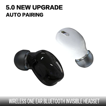 

New Mini In-Ear 5.0 Bluetooth Earphones Wireless Headset With Mic Sports Earbuds Handsfree Stereo Sound Earphone for all phones