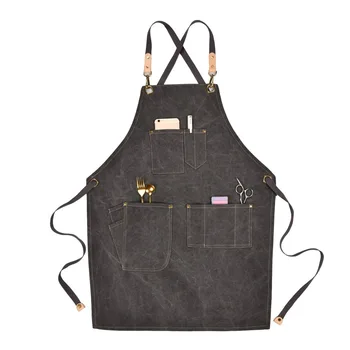 

Tattooist Canvas Apron Milk Tea Shop Restaurant Hairdresser Florist Bar Work Clothes