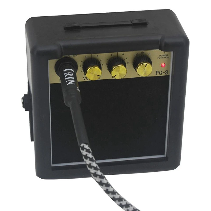 Портативный мини-гитарный бас-усилитель Guitarra AMP 5 Вт динамик клип-на гитарные части Аксессуары для акустической электрогитары PG-3