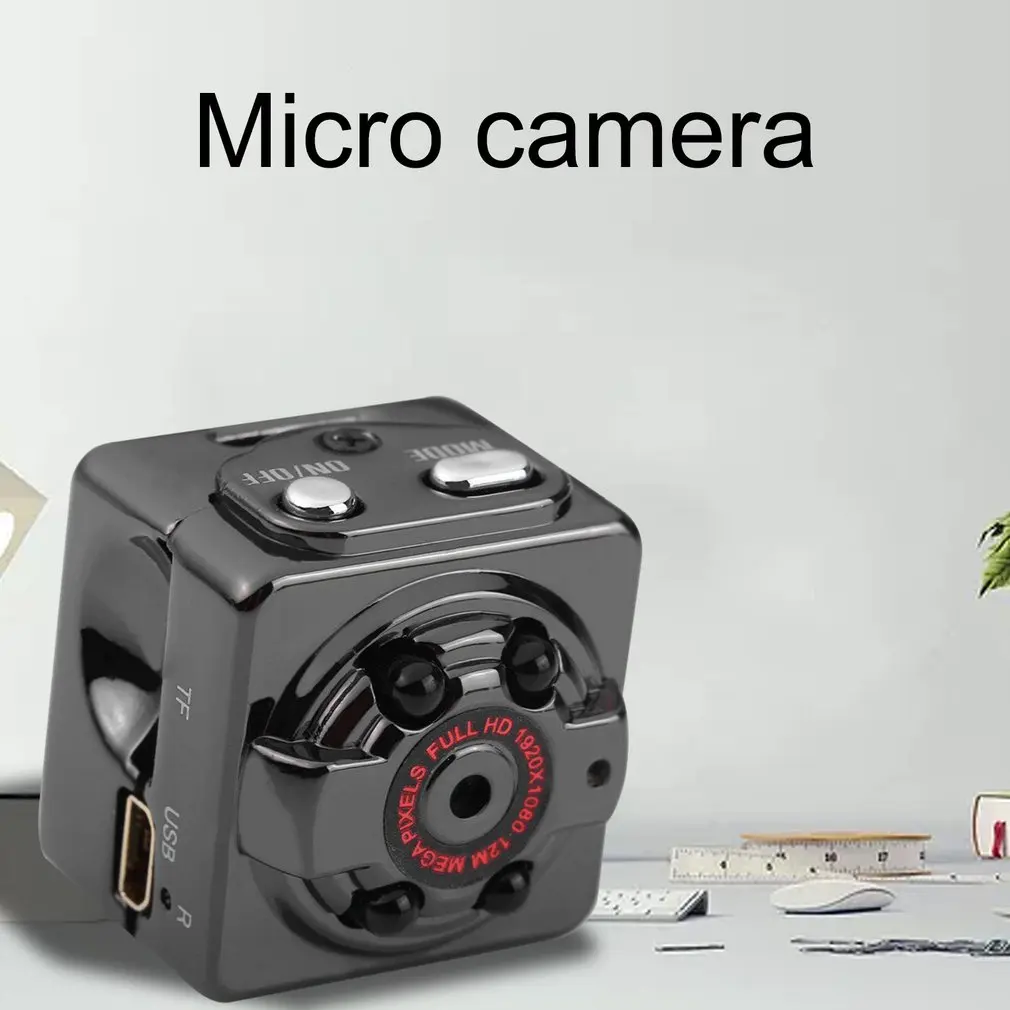 SQ8 маленькая камера портативная камера Спортивная уличная инфракрасная камера ночного видения Hd маленькая камера аэрограф