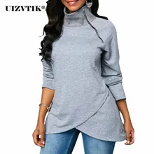 Autumn Winter Hoodies Sweatshirt Women 2020 Casual Plus Size Pullover Zipper Turtleneck Long Jackets Female Slim Tops Women Coat Autumn Winter Hoodies Sweatshirt Women 2020 Casual Plus Size Pullover Zipper Turtleneck Long Jackets Female Slim Tops Women Coat