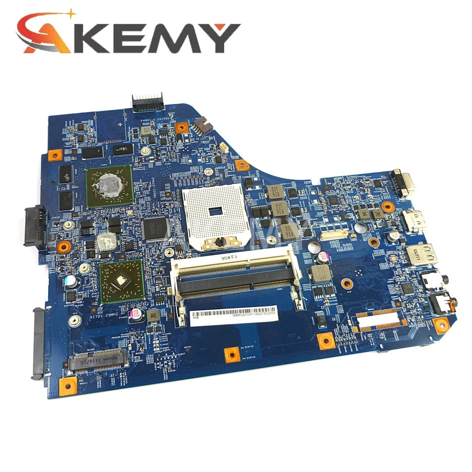 US $57.33 Akemy  For Acer aspire 5560 5560G Laptop Motherboard 484M702011 MBRNZ01001 MBRUS01001 System board DDR3 HD6650 1GB graphics