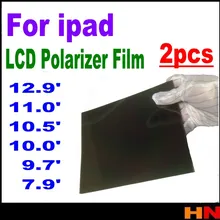 2 шт. 9,7 7,9 10,5 10 12,9 дюйма для ipad mini ЖК-поляризатор поляризация пленки пленка поляризационная пленка