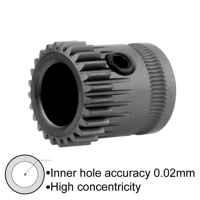 Mellow Faça Você Mesmo Rnc Nano Revestido Wearable Furo mm Drivegear Kit Engrenagem de Movimentação Dupla para Voron Galileo Extrusora Orbitador V1.5 Extrusora - Imagem 6