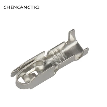 

50 Pcs Brass Tinned Car Fuse Holder Terminal Automotive Fuse Box Terminals Crimp Wire Connector Pins G263 H62 BX2152-2