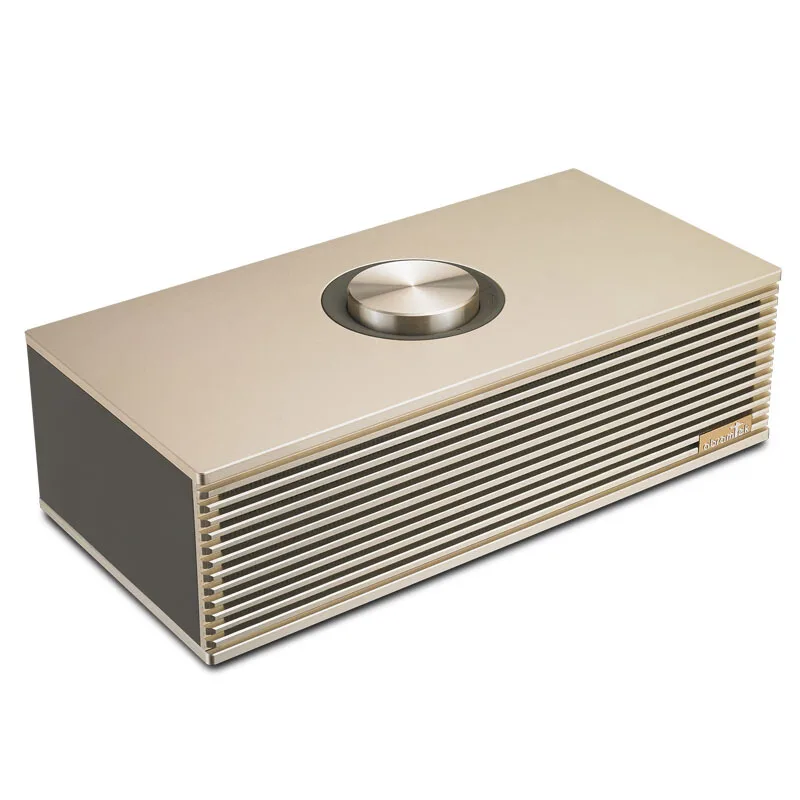 Gold Wireless Bluetooth Speaker Portable Music Remote Controller FM TF AUX HiFi Movie Surrounding Stereo Phone PC Computer Subwoofer - Цвет: Gold