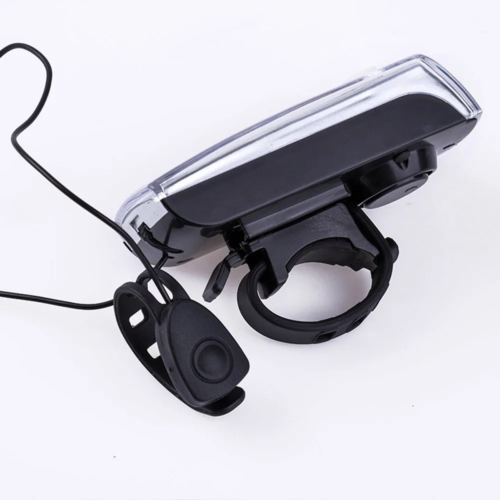 4 вида звуковых велосипедных солнечных фар+ динамик Прочный USB Перезаряжаемый 4 светодиодный безопасности предупреждение ночное Велосипедное снаряжение# BL3