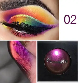 

1PCS Multi Chrome Pigment Multi-chrome Shade Shifting Pigments Metallic Glitter Chameleon Eyeshadow Shiny Smokey Eye Shadow