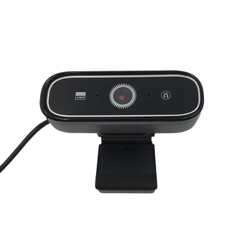 

1920x1080P Plastic Computer Webcam With Microphone HD USB Home Office For Desktop Wired Plug And Play Laptop Video Conference