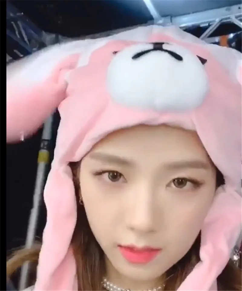 BlackPink Дженни Лиза Роза JISOO плюшевые шапки-бомберы Kill This Love концертный Забавный подарок LJJ90